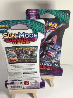 Lot of 2 Pokemon TCG Sun and Moon Guardians Rising Sleeved Booster Packs - Image 3