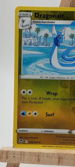 Pokemon TCG Dragonair 130/ 195 Reverse Holo Silver Tempest - Image 2
