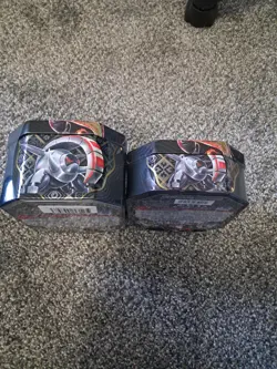 Lot Of 2 Pokemon S&V Paldean Fates Tins - Shiny Charizard ex - New Sealed - Image 2