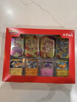 Pokemon TCG Scarlet & Violet 151 Mini Tin 4-Pack Lot Of 4 Sam’s Club Sealed Both - Image 4