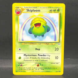 2000 POKEMON NEO REVELATION SKIPLOOM 52/64 (LP) COMMON - Image 1
