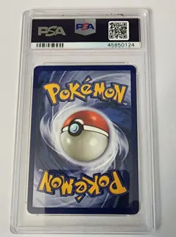 1999 POKEMON FOSSIL 1ST ED #52 OMANYTE PSA 8 - Image 2