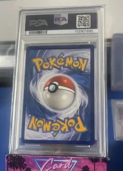 2021 POKEMON SWORD & SHIELD FUSION STRIKE #251 FULL ART/MEW V PSA 9 - Image 2