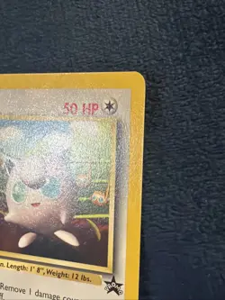 Pokemon TCG Jigglypuff Wizards Black Star Promos 7 Regular Promo Promo - Image 3