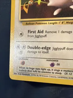 Pokemon TCG Jigglypuff Wizards Black Star Promos 7 Regular Promo Promo - Image 5
