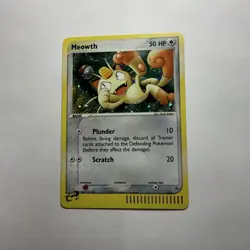 Pokemon TCG Meowth Nintendo Black Star Promos 13 Holo Promo - Image 1