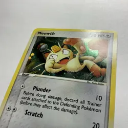 Pokemon TCG Meowth Nintendo Black Star Promos 13 Holo Promo - Image 3