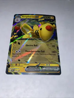 Pokemon Scarlet & Violet Black Star Promo - Ampharos ex SVP 016 - Image 5