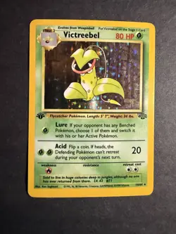 1st Edition Pokemon Victreebel Holo 14/64 Very Good Condition - Image 1