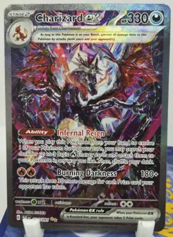 Charizard EX Sir 234/091 Shiny Paldean Fates NM/M Unplayed Pack Fresh Pokemon - Image 1