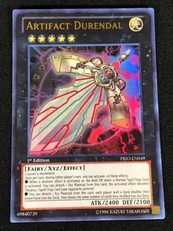 Yugioh Artifact Durendal PRIO-EN049 1ST ULTRA (NM) - Image 1