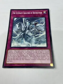 Yugioh The Ultimate Creature Of Destruction Sdwd-en028 Blue Eyes White Destiny A - Image 1