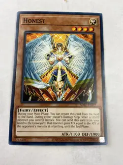 yugioh Saga Of Blue Eyes White Dragon Honest sdbe-en017 1st Edition Common - Image 1
