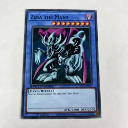 Yugioh Zera The Mant SBC1-ENI13 Streets of Battle City 1st Edition Common - Image 1