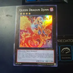 Yugioh Queen Dragun Djinn GAOV-EN049 Super Rare - Image 2