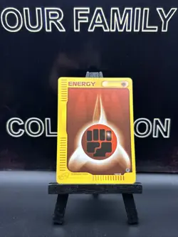 Fighting Energy 160/165 Non Holo Expedition Base Set Pokemon Trading Card TCG LP - Image 1