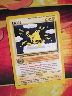NM (Unlimited) Pokemon ELEKID Card NEO GENESIS Set 22/111 Non-Holo Rare WOTC - Image 1
