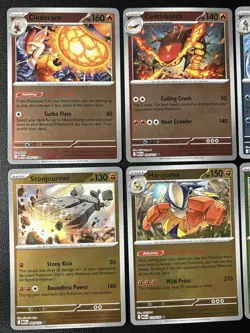 6 Card Lot 2025 Mega Evolutions REVERSE HOLO Pokemon TCG - Image 2