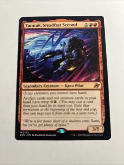 Tannuk, Steadfast Second - Edge of Eternities MTG Plus Bonus Card!!! - Image 1