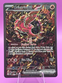 Oricorio ex 024 Promo Full Art Illustration Mint Pokemon TCG English Card - Image 1