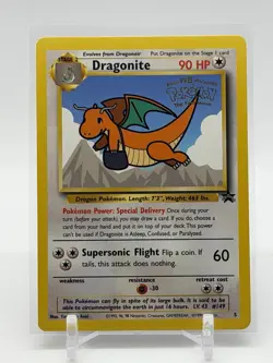 Pokemon TCG Dragonite #5 Black Star Promo WB the First Movie Stamped Card - Image 1