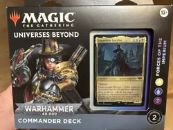 Wizards of the Coast Magic The Gathering Warhammer 40k Commander Deck -100 Cards - Image 1