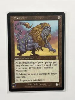 Masticore Urza's Destiny Magic the Gathering Card Regular - Image 1