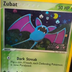 Pokemon Card - Zubat Team Rocket Returns 82/109 Reverse Holo Stamped - Image 3