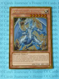 Lightpulsar Dragon PGLD-EN039 Gold Rare Yu-Gi-Oh Card 1st Edition New - Image 1