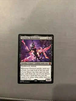 MTG Magic the Gathering Marvel's Spider-Man #56 Gwenom, Remorseless Mythic - Image 1