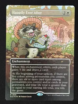 1x MTG Happily Ever After (Rainbow Foil) - Secret Lair Drop Series (SLD) #1828 - Image 1