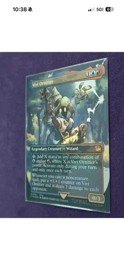 MTG Magic: The Gathering Final Fantasy Vivi Ornitier (Borderless) Foil 0321 FIN - Image 2