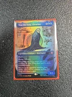 Wan Shi Tong, Librarian Borderless Foil Magic The Gathering Atla - Image 1