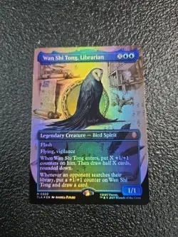 Wan Shi Tong, Librarian Borderless Foil Magic The Gathering Atla - Image 2