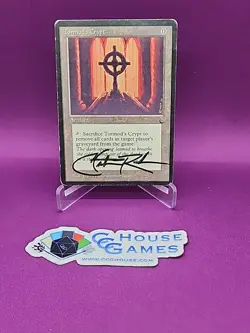 MTG Tormod's Crypt Signed Christopher Rush Gen 2 #C The Dark Signature *CCGHouse - Image 1
