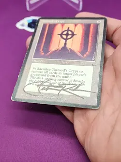 MTG Tormod's Crypt Signed Christopher Rush Gen 2 #C The Dark Signature *CCGHouse - Image 3