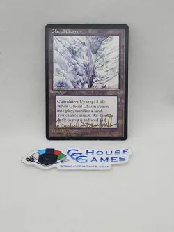 MTG Signed Glacial Chasm Liz Danforth 90's Elizabeth Signature Ice Age *CCGHouse - Image 1