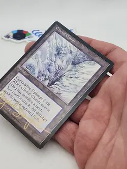 MTG Signed Glacial Chasm Liz Danforth 90's Elizabeth Signature Ice Age *CCGHouse - Image 5