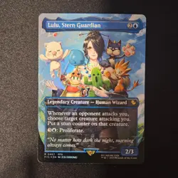 Lulu, Stern Guardian - MTG - Chocobo Track Foil Borderless - NM - 467 - FFX - Image 1