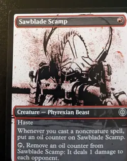 Sawblade Scamp (Showcase) 292 ONE Common Phyrexia: All Will Be One MTG - Image 2
