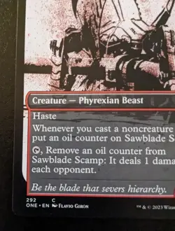 Sawblade Scamp (Showcase) 292 ONE Common Phyrexia: All Will Be One MTG - Image 4