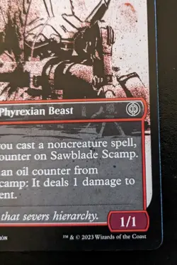 Sawblade Scamp (Showcase) 292 ONE Common Phyrexia: All Will Be One MTG - Image 5