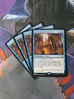 Mechanized Production x 4 | 7% Off 2+ | Karlov Manor | NM | MTG - Image 1