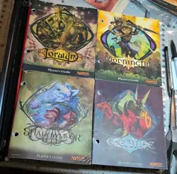 MTG Player's Guide Lorwyn Eventide Morningtide Shadowmoor DISCONTINUED LOT OF 4 - Image 1