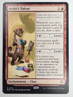 Artist's Talent Bloomburrow R 0124 MtG Magic the Gathering NM/Mint - Image 1