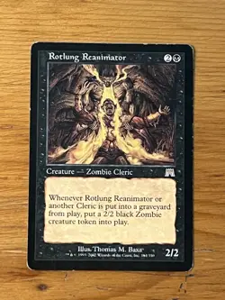 MTG - Magic the Gathering - Rotlung Reanimator - Onslaught - Image 1