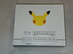 Pokemon TCG: 25th Anniversary 2021 Celebrations Elite Trainer Box ETB 820650809439 - Image 1