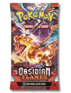 Pokemon TCG Obsidian Flames Sealed Booster Pack English - Image 1