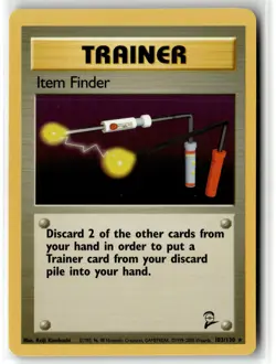 Item Finder ⭐ 103/130 Rare Base Set 2 2000 Pokemon NM - Image 1