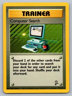 Pokemon TCG Base Set 2 Computer Search 101/130 - Image 1